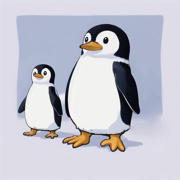 おやこぺんぎん🐧
