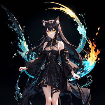 black