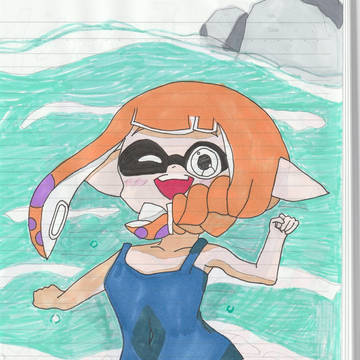 真夏のイカちゃん【スプラトゥーン３】