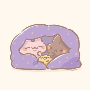 iPadで描いたもこにゃんまとめ17