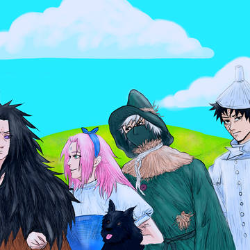 NARUTO / Wizard of Oz crossover
