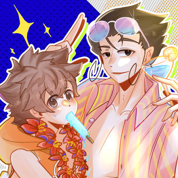 【摸魚】hooooot summer🍸🔫