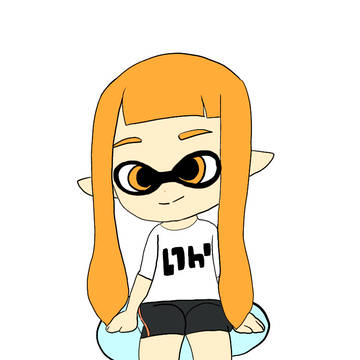スプラトゥーンのイカちゃん