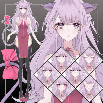 adopt【表情8種＋猫差分】