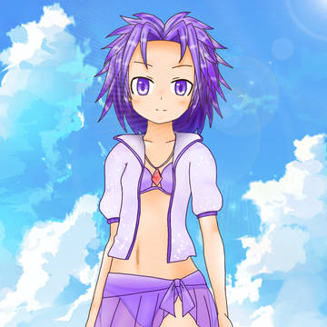 水着うちの子