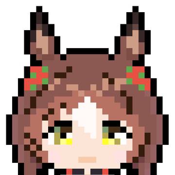【ドット絵】ファインモーション【ウマ娘】