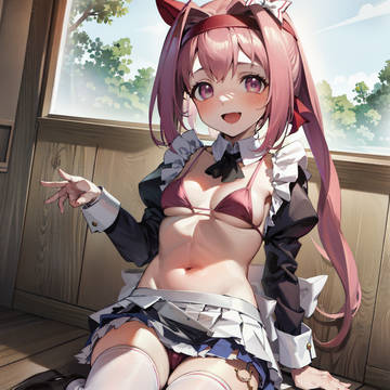 ハルウララ(メイドビキニ)