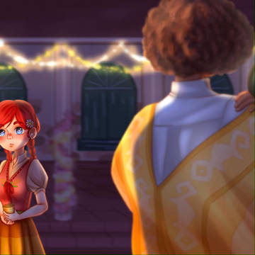 Meya(my oc) with Camilo