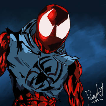 Scarlet spiders