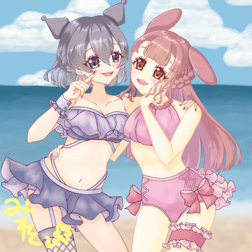 クロミちゃん×マイメロちゃん