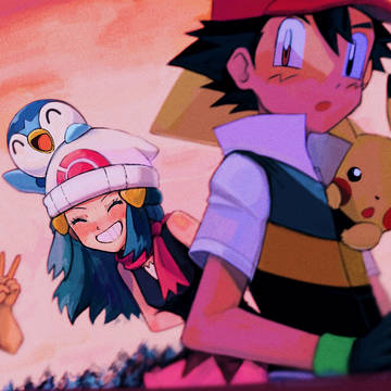 アニポケのイラスト