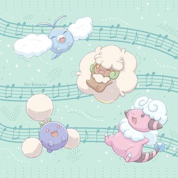 ふわふわなポケモンたち〜 ♪☆※★