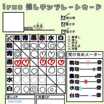 irxsテンプレ