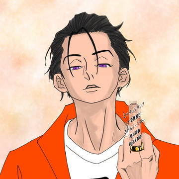 ミドルフィンガー金の指輪