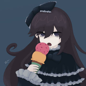 アイス🍦わらしちゃん
