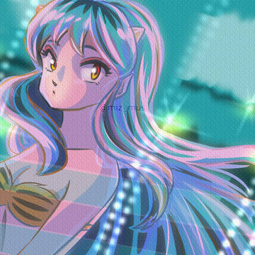 【うる星やつら】ラム　～グリザイユ画法