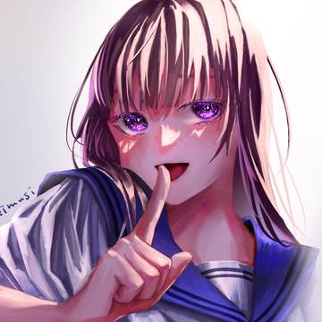 厚塗りrkgk   セーラー服女子