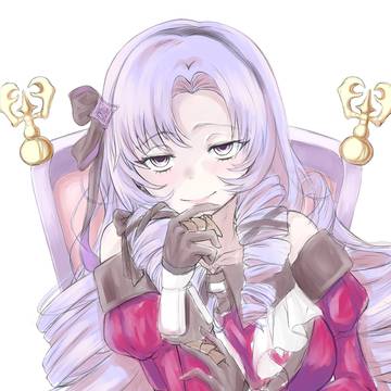 怪しく見つめてくるサロメ嬢