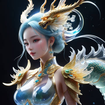 Crystal Girl Zodiac Loong 水晶少女之龙