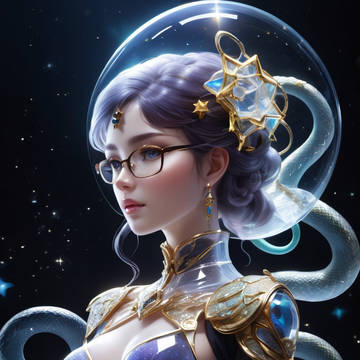 Crystal Girl Zodiac Snake 水晶少女之蛇