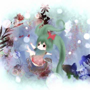 たゆたう女の子
