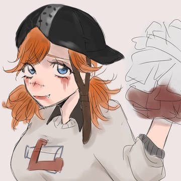 応援団　リリーちゃん