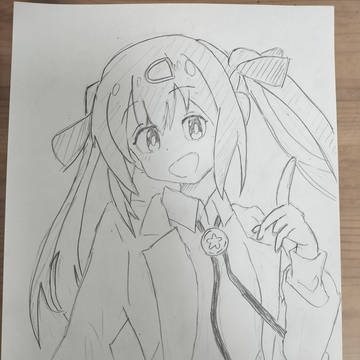 緒山みはりの模写