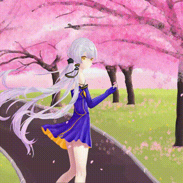 樱花树下的尘宝~