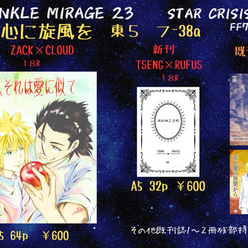 STAR CRISIS お品書き 心に旋風を フー38a