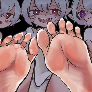 オリキャラ足裏+差分