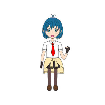 キャラデザ練習 途中経過
