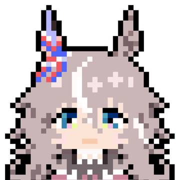 【ドット絵】ワンダーアキュート【ウマ娘】