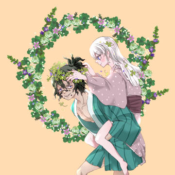 道端に咲く花