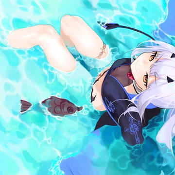 水着メリュ