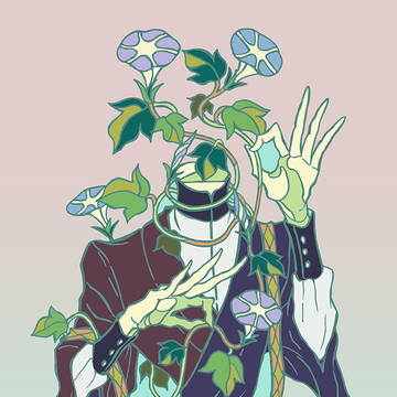 しがらみ蕣花/うつろいhydrangea
