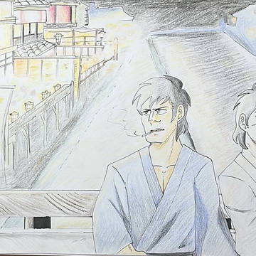 鴨川の権藤さんと矢吹さん