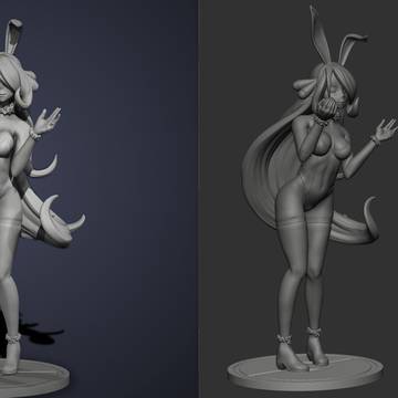 Cynthia fron Pokémon BunnyGirl