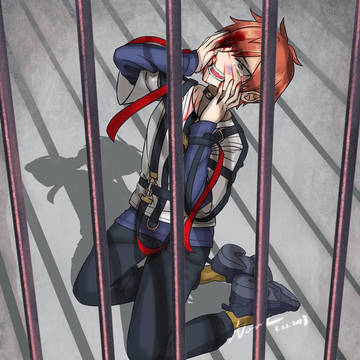 Puppy in cage ⛓️🔒