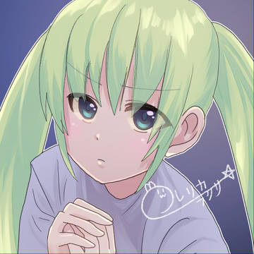神頼みする女の子