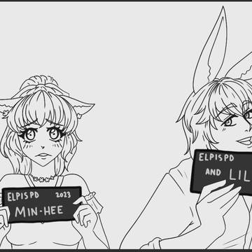 Min-Hee and Lily memes