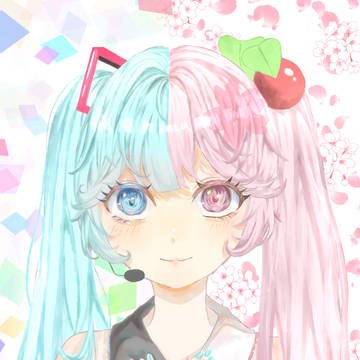 初音ミク×桜ミク