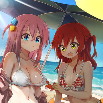 ぼっちちゃんの胸を危機から救ってくれる喜多ちゃん