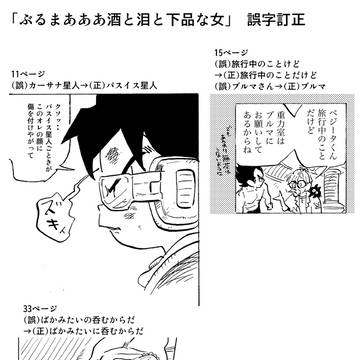 ❕新刊の誤字訂正❕