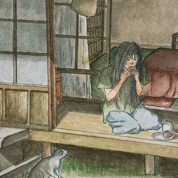 Summer nostalgia - 懐 なつ かしい ☀️🍃🐱