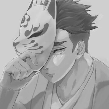 悲鳴嶼さん誕生日イラスト