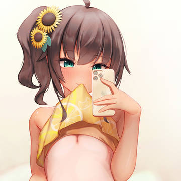 自撮りでダイエット報告してくれるまつりちゃん!