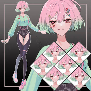 adopt【表情8種】