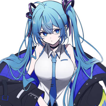 ミクちゃんの太もも