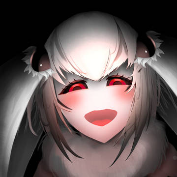 Smiling in darkness
