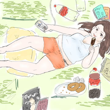 だらだらもぐもぐ